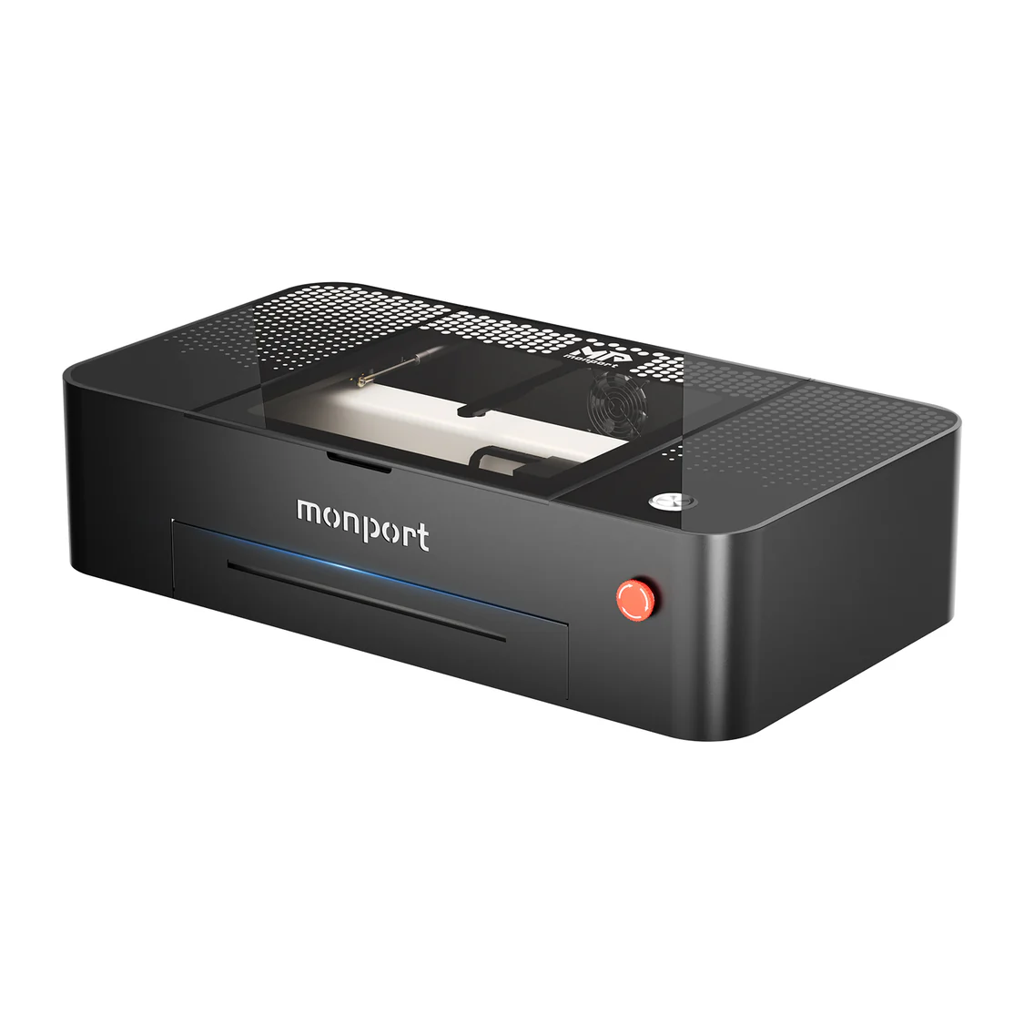Grabador láser CO2 de sobremesa MONPORT ONYX 55W con enfoque automático