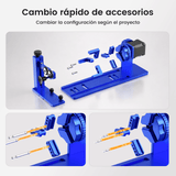 Eje rotativo mejorado y multifuncional para Reno