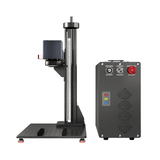 Monport GT 50W Láser de fibra separado: máquina de grabado y marcaje con enfoque automático (200 mm × 200 mm) — dispositivo alemán