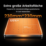 Monport AutoForge Grabadora Láser Dual con Láser de Fibra de 30W y Láser de Diodo de 20W – Máquina de Grabado Láser Precisa y Portátil