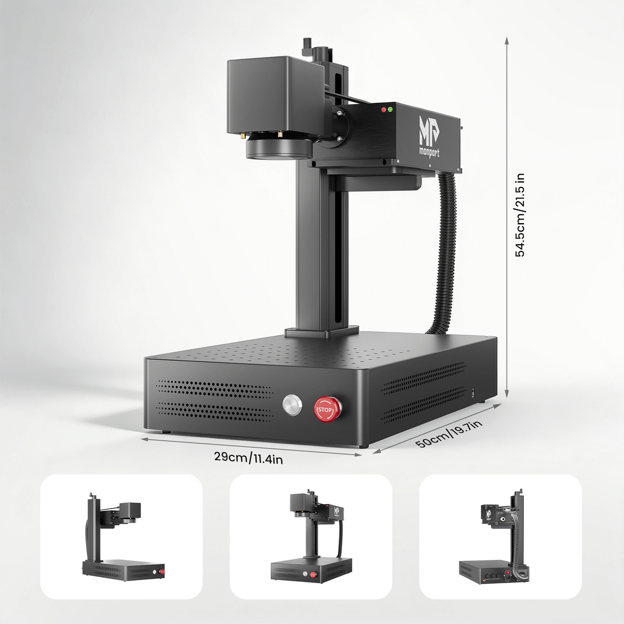 Monport GM 6W Grabador y Marcador Láser UV