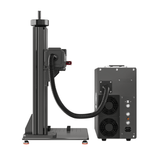 Monport GT 50W Láser de fibra separado: máquina de grabado y marcaje con enfoque automático (200 mm × 200 mm) — dispositivo alemán