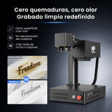 Monport GM 10W PRO Grabador Láser UV (Grabado Interior) – Marcado Láser UV Profesional con Tecnología de Láser Frío de 355 nm