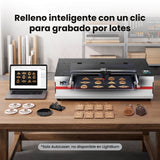 Monport Reno65 Pro Vision 65W – Grabadora y Cortadora Láser CO₂ de Sobremesa (24'' x 16'') con Cámara HD de 8MP, Autofocus Magnético y Sistema de Refrigeración por Agua Integrado