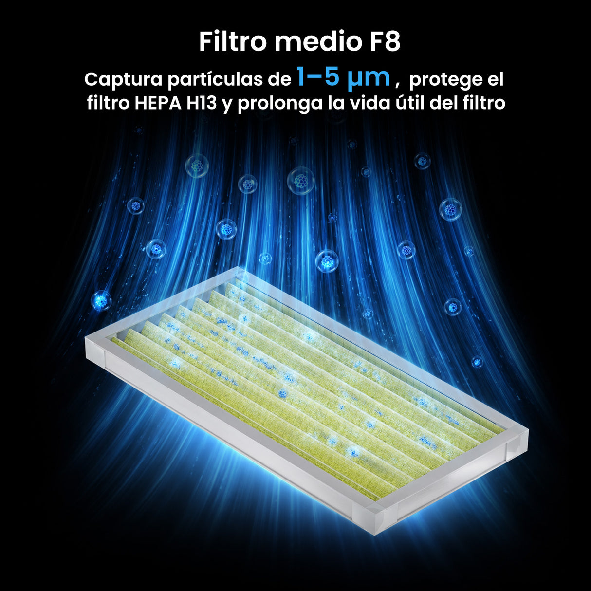 Monport 800W Sistema de extracción de humo láser con sistema de filtración de 6 etapas – Para máquinas de grabado y corte láser CO₂ de 130W y 150W
