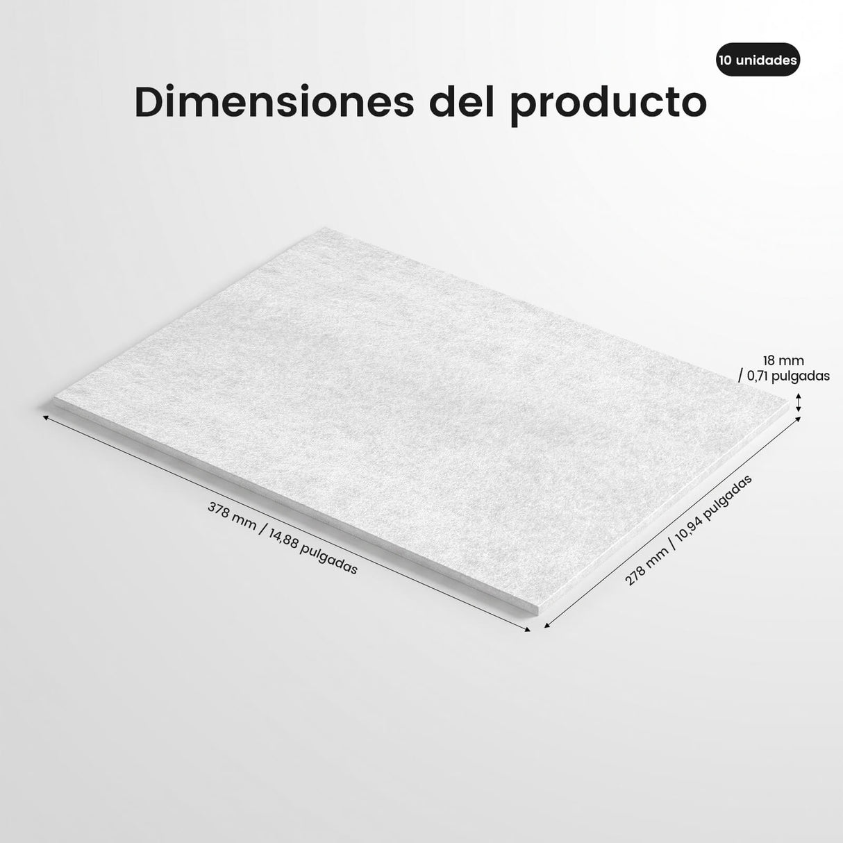 Monport 400W Prefiltros para extractor de humos (10 unidades)