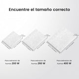 Monport 400W Prefiltros para extractor de humos (10 unidades)