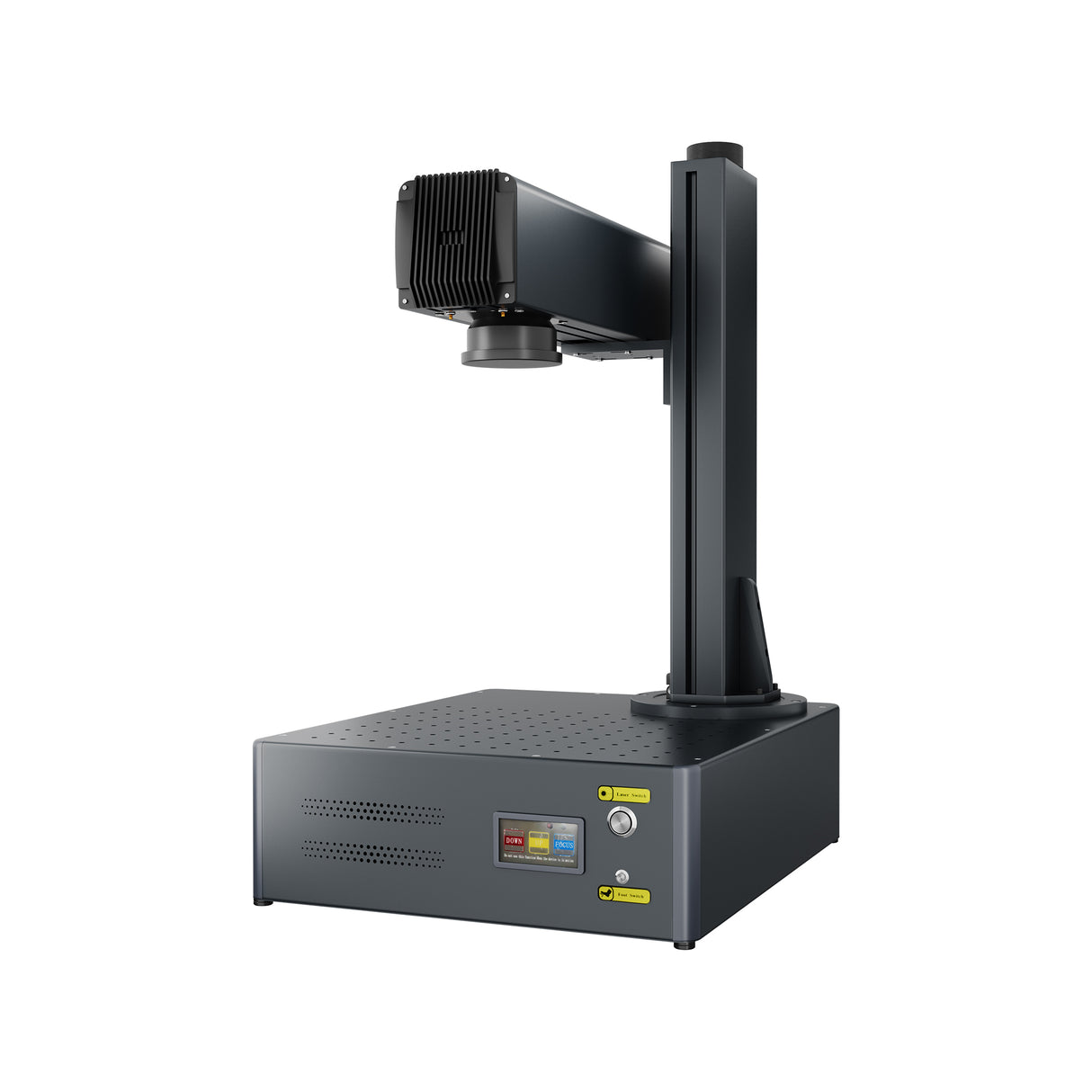 Grabador y marcador láser de fibra integrado Monport GA Enhanced de 30W con enfoque automático