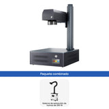 Máquina de grabado y marcado láser de fibra MOPA integrada Monport GM 60W Pro con enfoque automático
