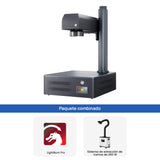Máquina de grabado y marcado láser de fibra MOPA integrada Monport GM 60W Pro con enfoque automático