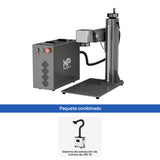 Máquina de grabado y marcado láser de fibra Monport 60W (175x175 mm) GPro MOPA con enfoque manual