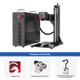 Monport GPro 200W MOPA Vision Máquina Láser de Fibra – Con Sistema de Visión para Posicionamiento Automático, Grabado de Metal de Alta Precisión y Marcado Láser