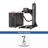 Monport GPro 60W MOPA Vision Máquina Láser de Fibra – Con Sistema de Visión para Posicionamiento Automático, Grabado de Metal de Alta Precisión y Marcado Láser