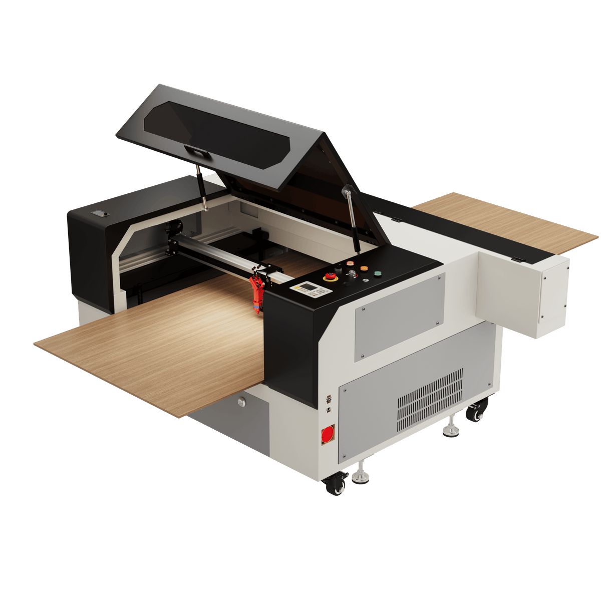 Máquina de grabado y corte láser CO2 Monport 90W (500x700mm) con enfoque automático