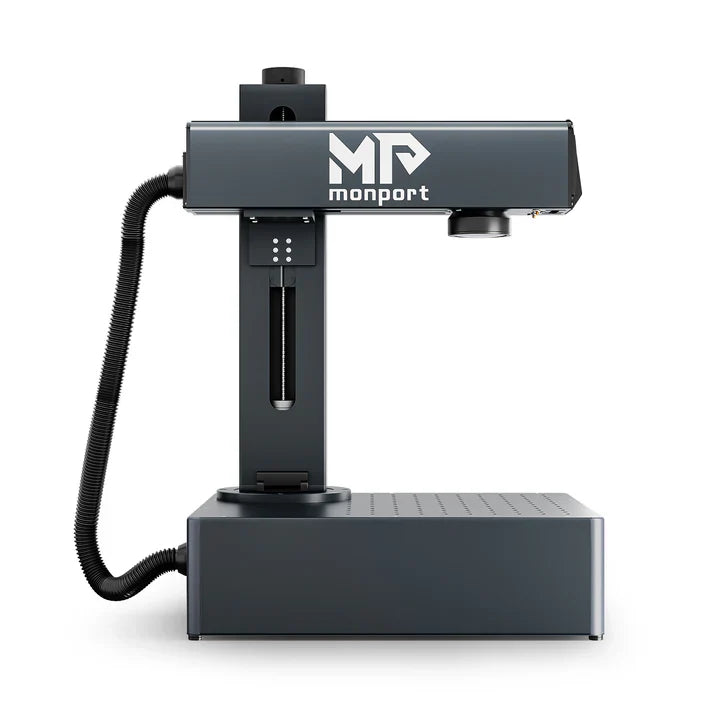 Grabador y marcador láser de fibra integrado Monport GA Enhanced de 30W con enfoque automático