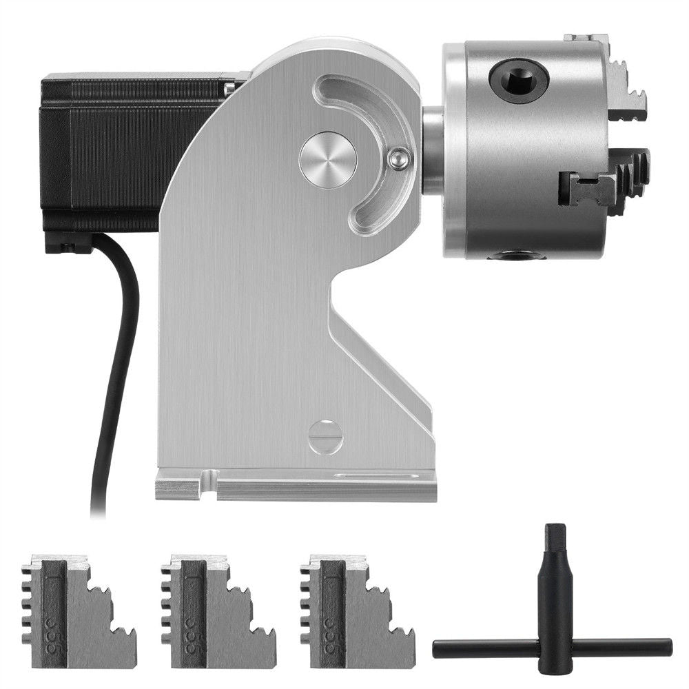 Monport 80MM triple eje de rotaci¨®n trasero montado (s¨®lo para grabado en fibra)