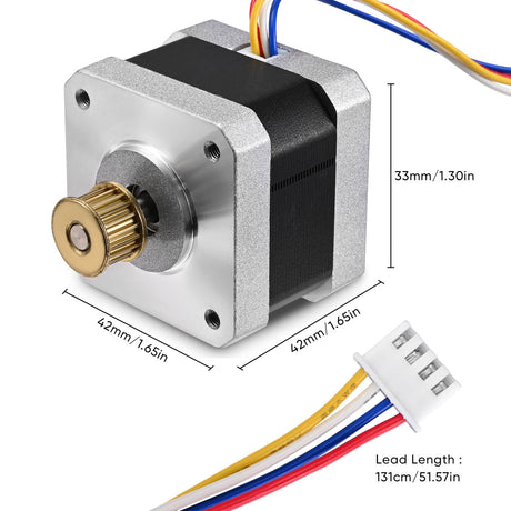 Monport Schrittmotor für 40W CO2 - Lasergravierer - X - Achse - MonPortlaser.de